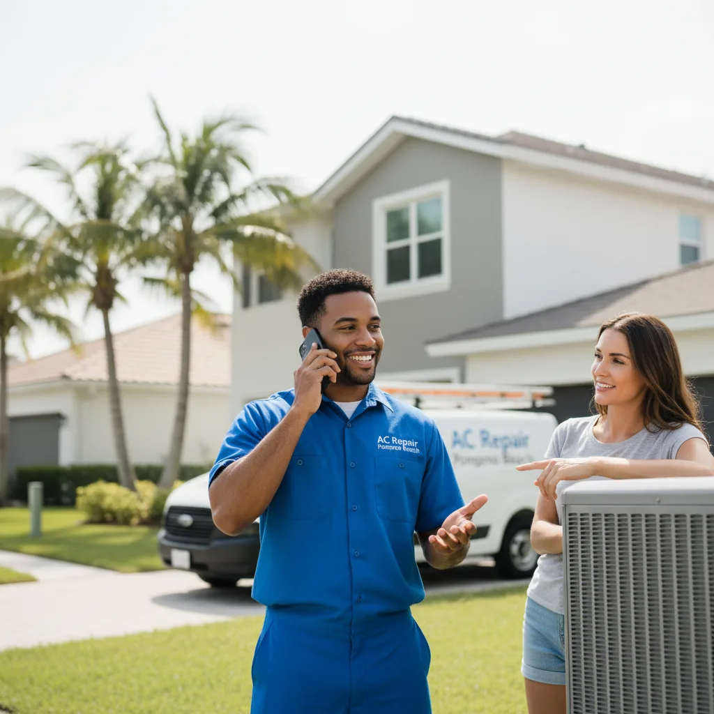 AC Repair Pompano Beach customer support in Bedford Heights